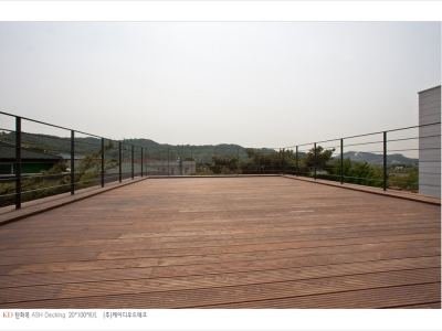평창동 주택에 사용된 KD탄화목