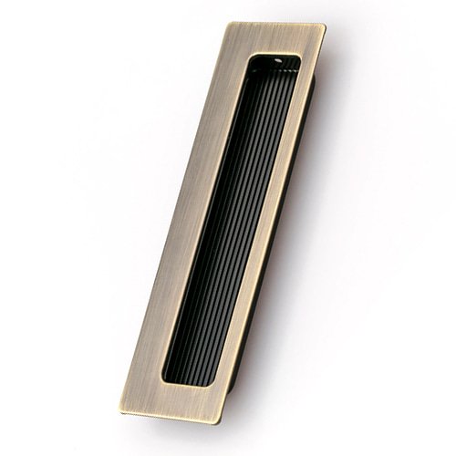 도무스 SH-108BC 브론즈 29x119mm 슬라이딩 미닫이문 매립형 사각 오목이손잡이