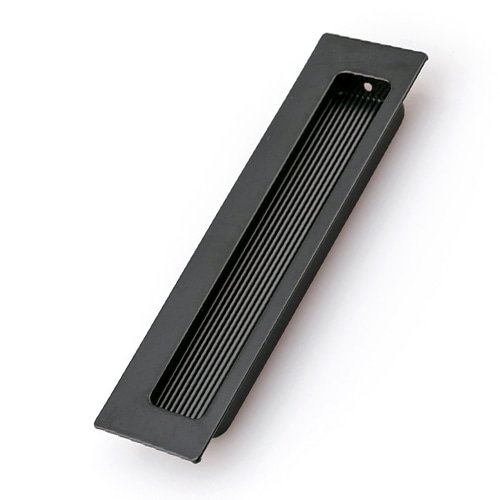 도무스 SH-108BK 블랙 29x119mm 슬라이딩 미닫이문 매립형 사각 오목이 손잡이