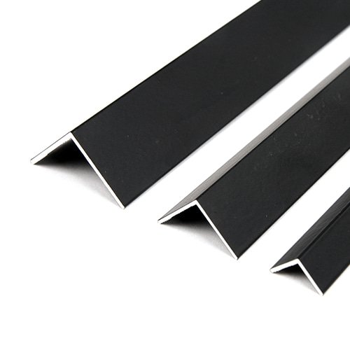 알루미늄 (백색.검정색)ㄱ자 코너몰딩 (10,15,20,25,30mm/2.4m)