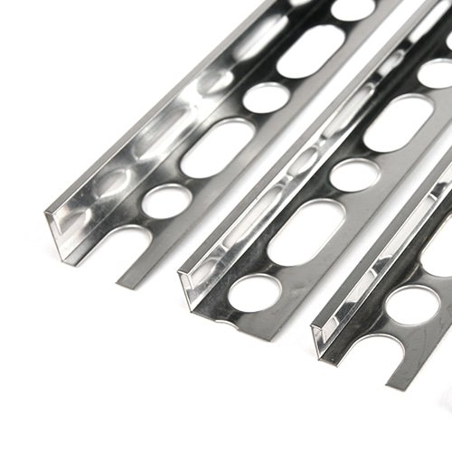 스텐재료분리대 폴리싱 직사각 3mm (8,10,12,15mm/2.4m) 타일 마감 몰딩 꼼꼼이