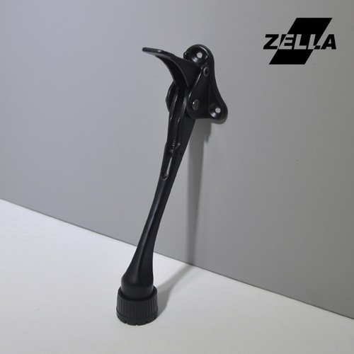 ZELLA 젤라 4313-L (BLK) 원터치 말굽 도어스토퍼 170mm