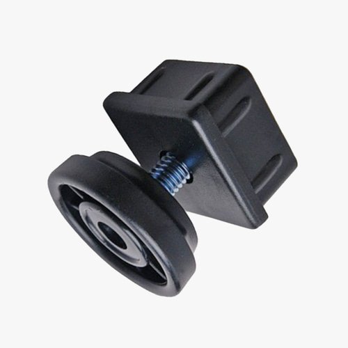파이프캡조절발 사각 8mm/9mm 조절 고무 가구발 마갑캡 각파이프 층간소음방지