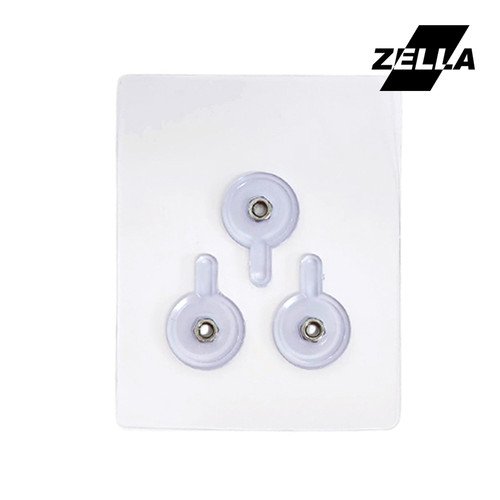 ZELLA 젤라 4403 접착식 말굽패드 스티커 원터치 무타공 도어스토퍼